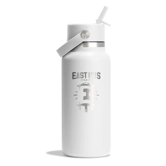 32 oz WM Flex Straw Bottle - Hydro Flask + East Iris Studios
